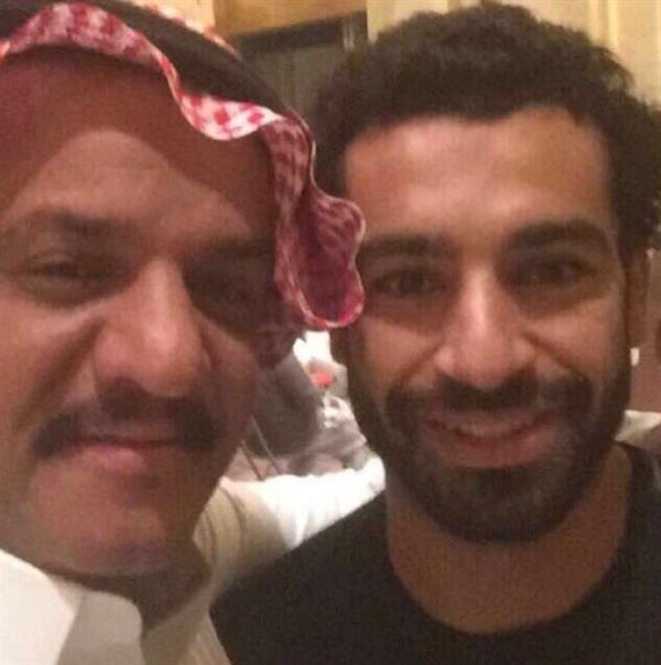 محمد صلاح مع صالح التويجري