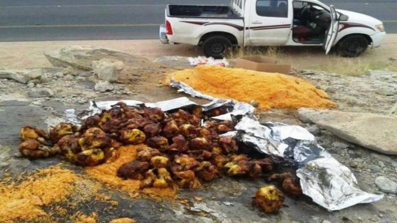 هدر الطعام في السعودية