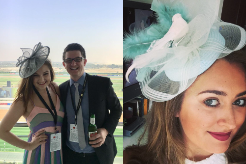 قبعات الحسناوات في كأس دبي العالمي  2018