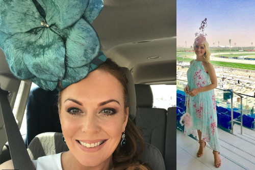 قبعات الحسناوات في كأس دبي العالمي  2018