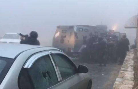  تبادل اطلاق نار بين الشرطة ومسلحين بالكرك جنوبي الاردن