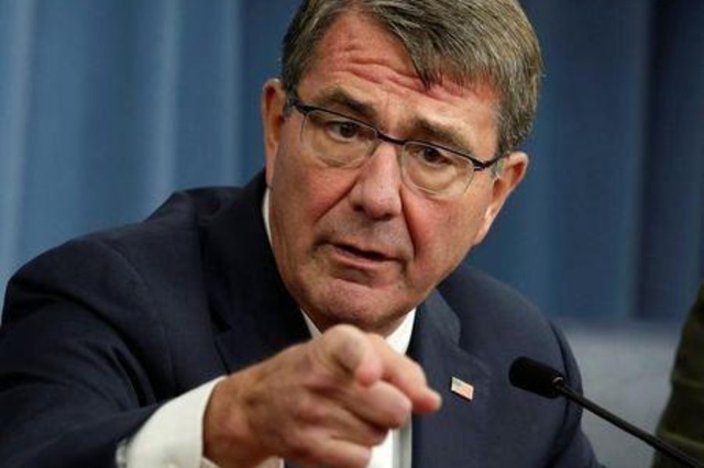 وزير الدفاع الأمريكي اشتون كارتر