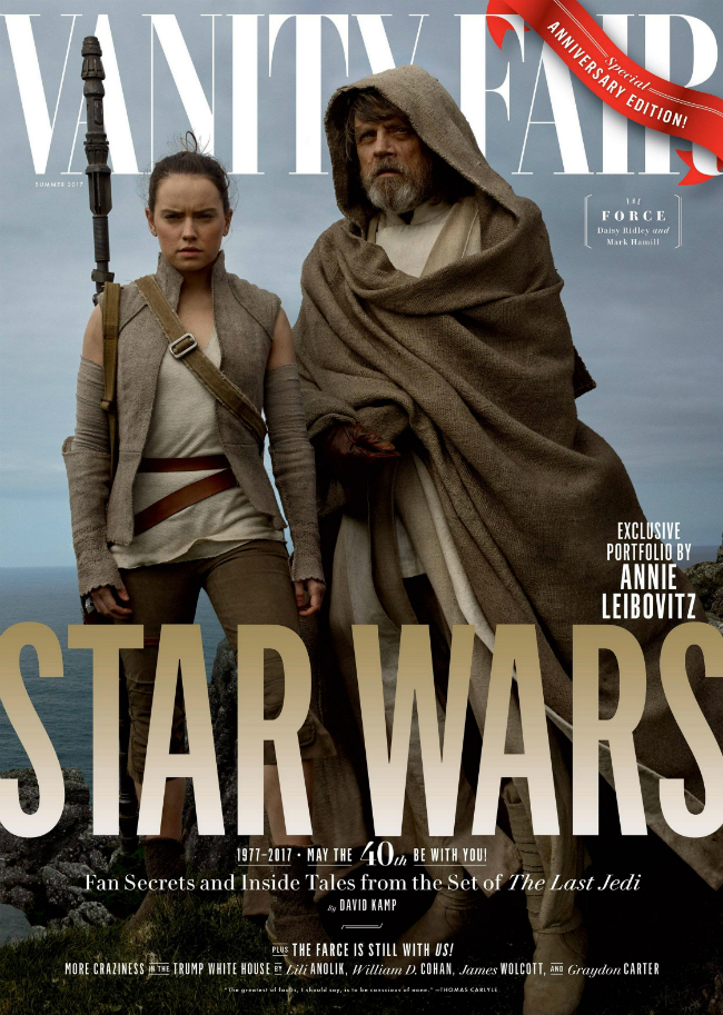 Luke Skywalker (Mark Hamill) is Yoda to Rey (Daisy Ridley).