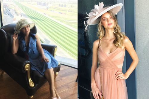 قبعات الحسناوات في كأس دبي العالمي  2018