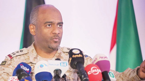 اللواء احمد العسيري الناطق باسم التحالف العربي