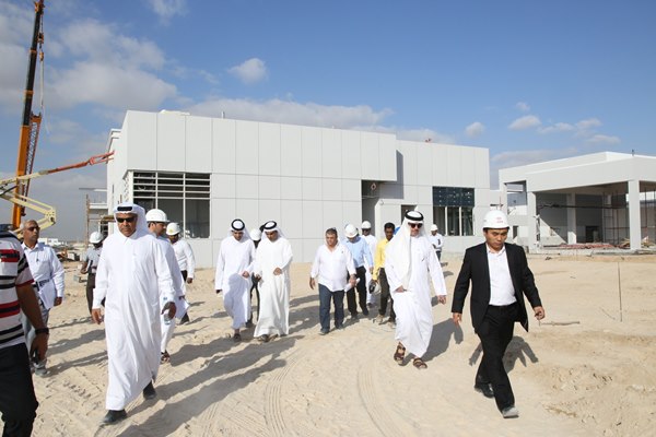MD & CEO of DEWA visits construction site of region's 