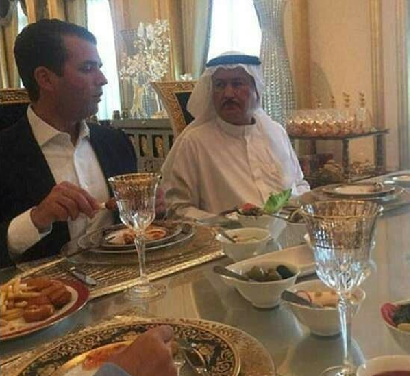 نجلا ترامب يحضرا حفل زفاف ابنة رجل أعمال إماراتي في دبي (صور)
