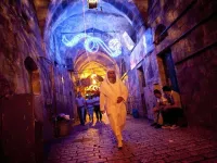 Night life in Syria: It is customary to see people out and about in the old city of Damascus and areas that are usually only
 frequented by day or working hours come alive at night. Children find excitement in being allowed to stay up later and spend
 time with the family.