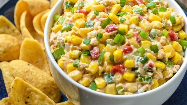 غموس صلصة الذرة المكسيكية  غموس صلصة الذرة المكسيكية