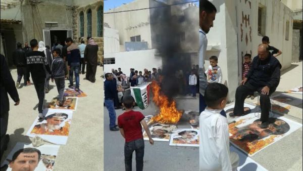 The event took place on the 14th April outside a Mosque in Mafra, Jordan. (twitter)  The event took place on the 14th April outside a Mosque in Mafra, Jordan. (twitter)
