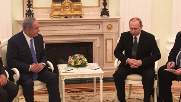 Netanyahu and Putin in Moscow on Thursday. (photo: Twitter/@IsraeliPM)  Netanyahu and Putin in Moscow on Thursday. (photo: Twitter/@IsraeliPM)