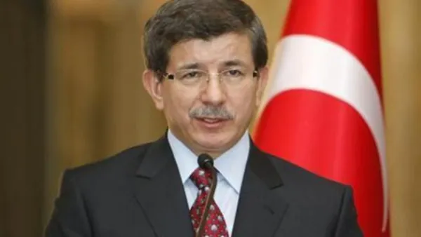 وزير الخارجية التركي أحمد داود اوغلو