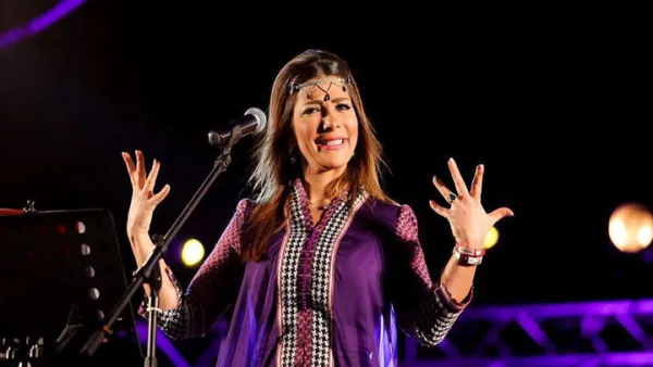 Asala is accused of cooperating with Israel after her recent visit to Palestine. (Image: Facebook)