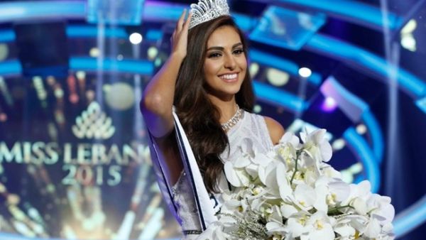 Lebanon crowned Valerie Abou Chacra Miss Lebanon 2015 on Monday night. (The Daily Star) Lebanon crowned Valerie Abou Chacra Miss Lebanon 2015 on Monday night. (The Daily Star)