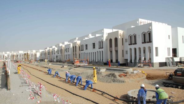 Construction in Muscat. (AFP/File) Construction in Muscat. (AFP/File)