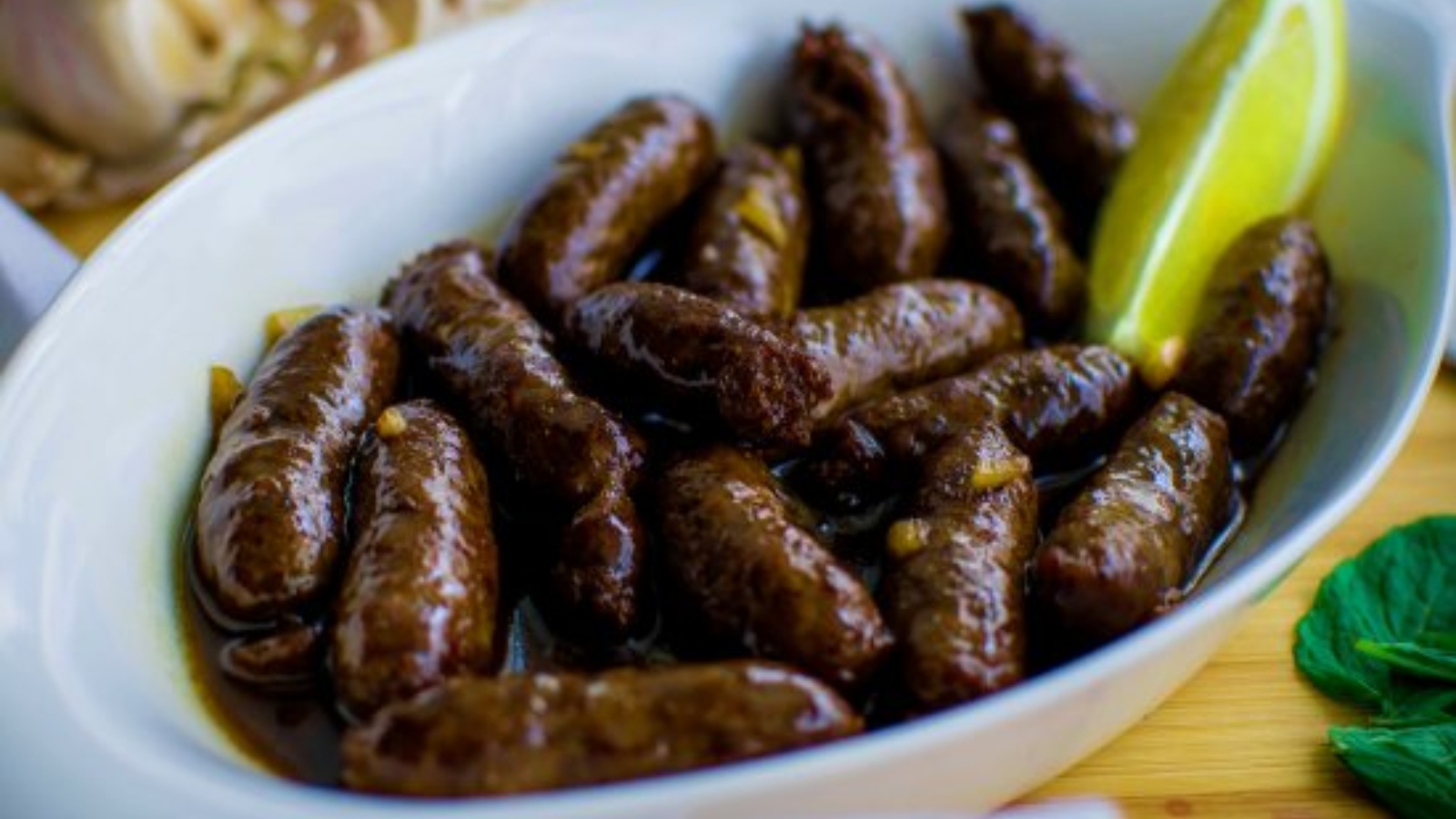 Makanek sausages