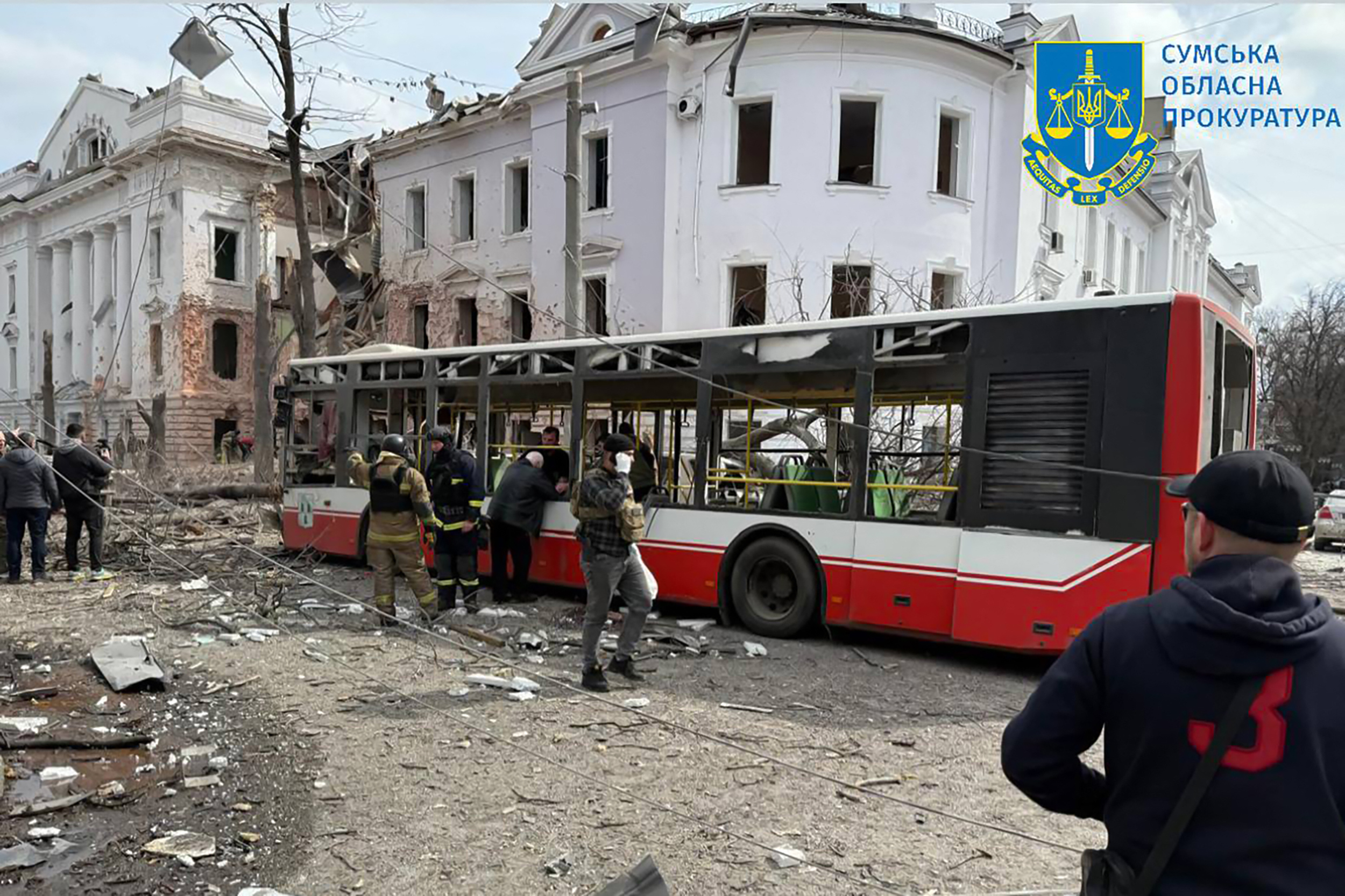 Russian drone targets bus killing 9 in Ukraine's Dnipropetrovsk Oblast