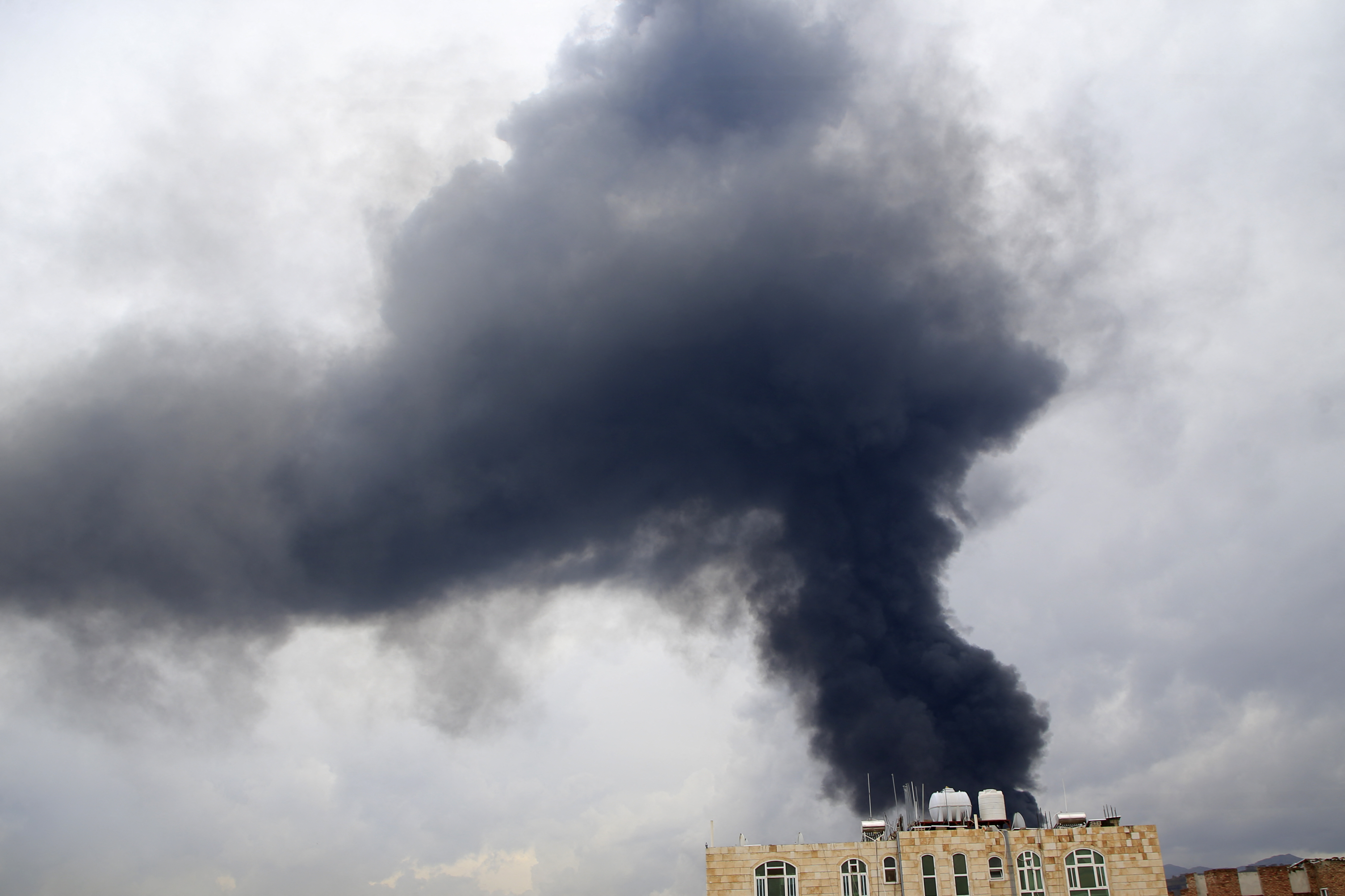 Israeli airstrikes pound Yemen’s capital Sana’a