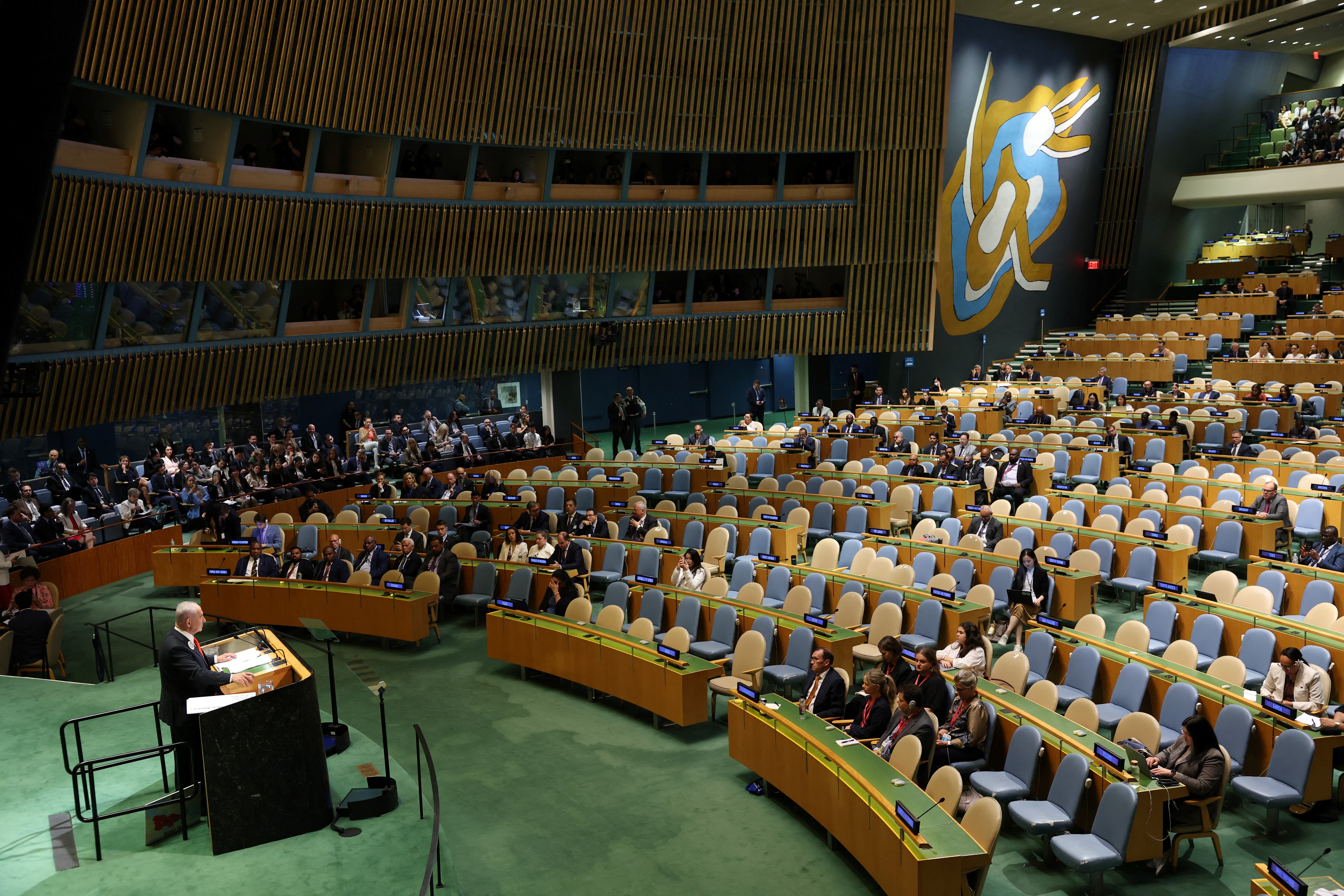 Netanyahu’s speech at UN sparks uproar as Petro rallies for armed liberation of Palestine