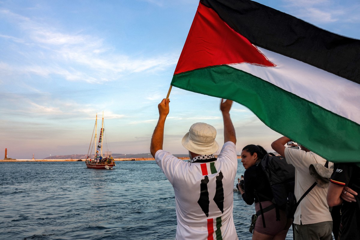 Global Sumud Flotilla leaves Tunisia's Bizerte port for Gaza