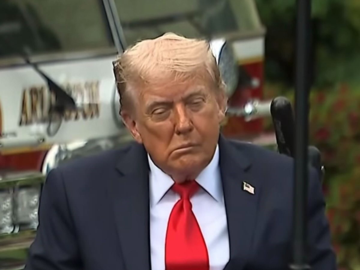 "Trump Is Dying:" White house dismisses photos as minor vein problems