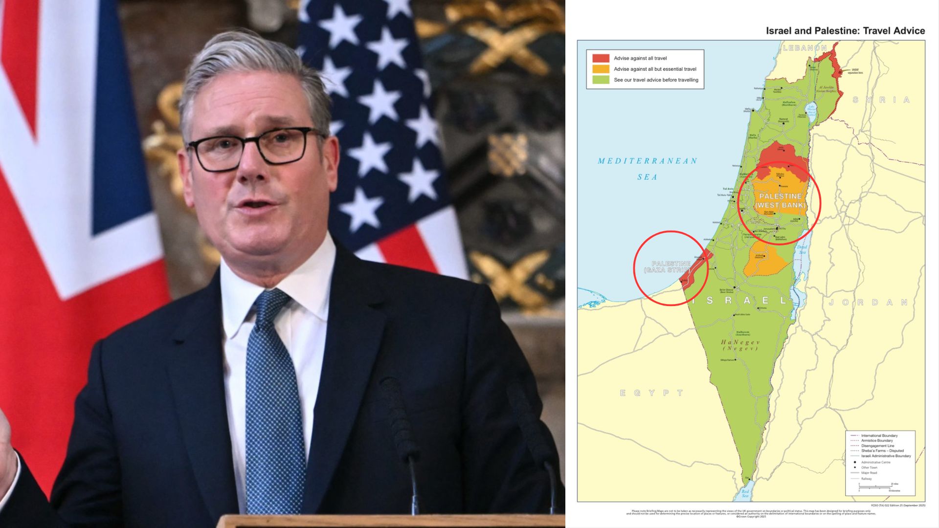 UK adds Palestine to its official maps