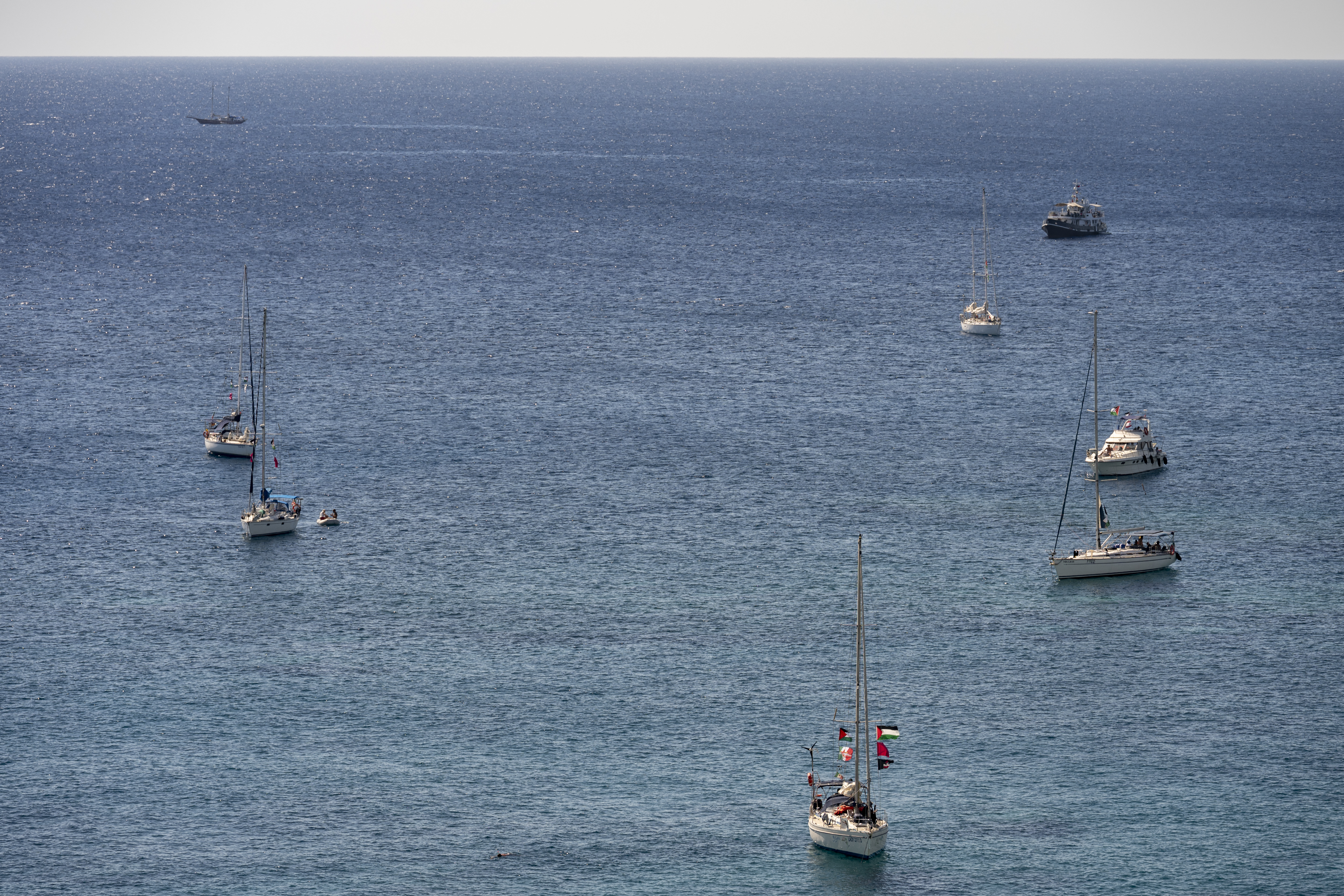 Israeli navy intercepts Global Sumud Flotilla off Gaza