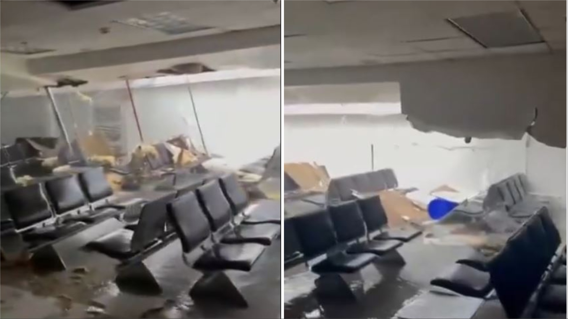 Video: Hurricane Melissa destroys Jamaica's Sangster International Airport