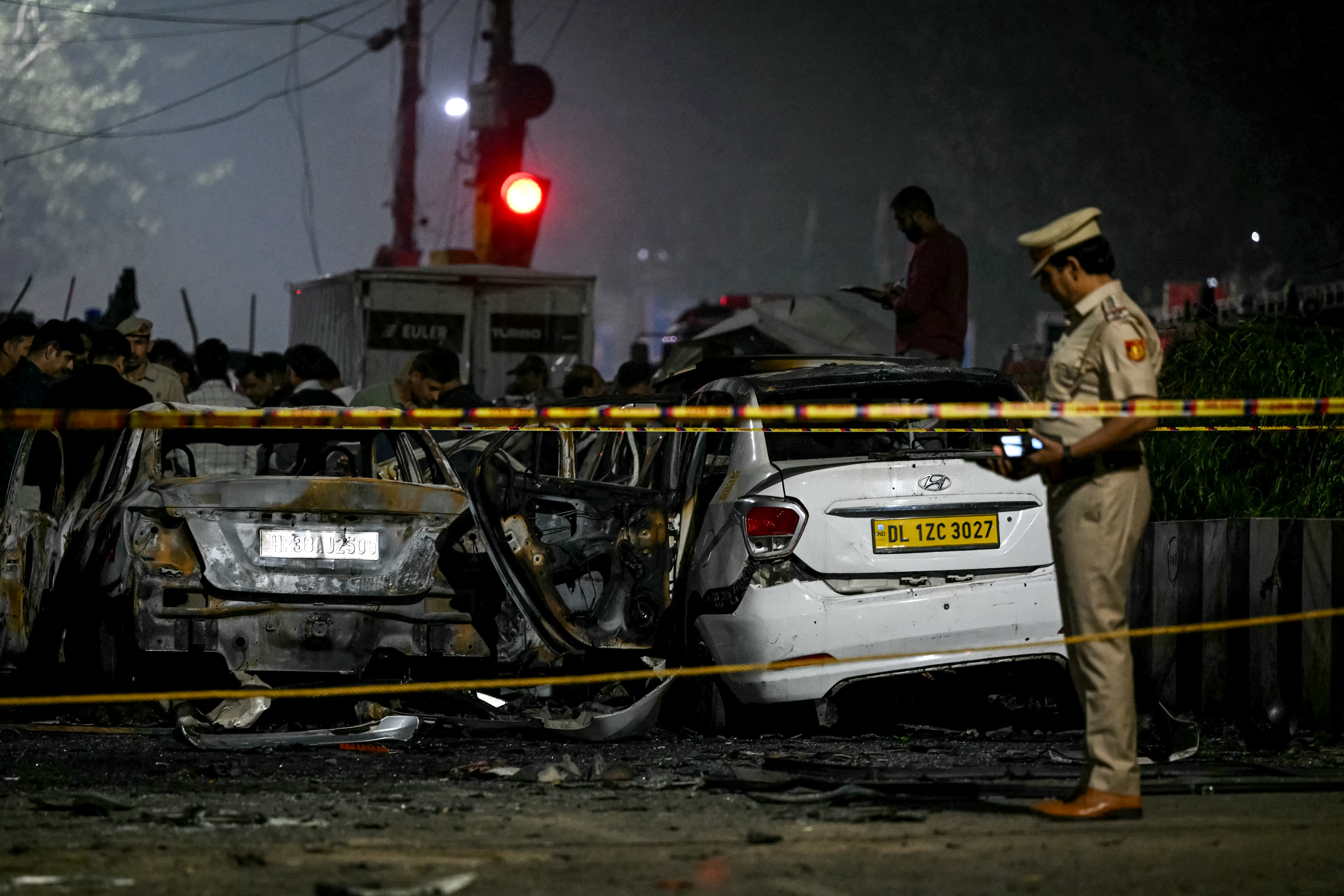 Deadly car blast near Delhi’s Red Fort kills eight, injures 24