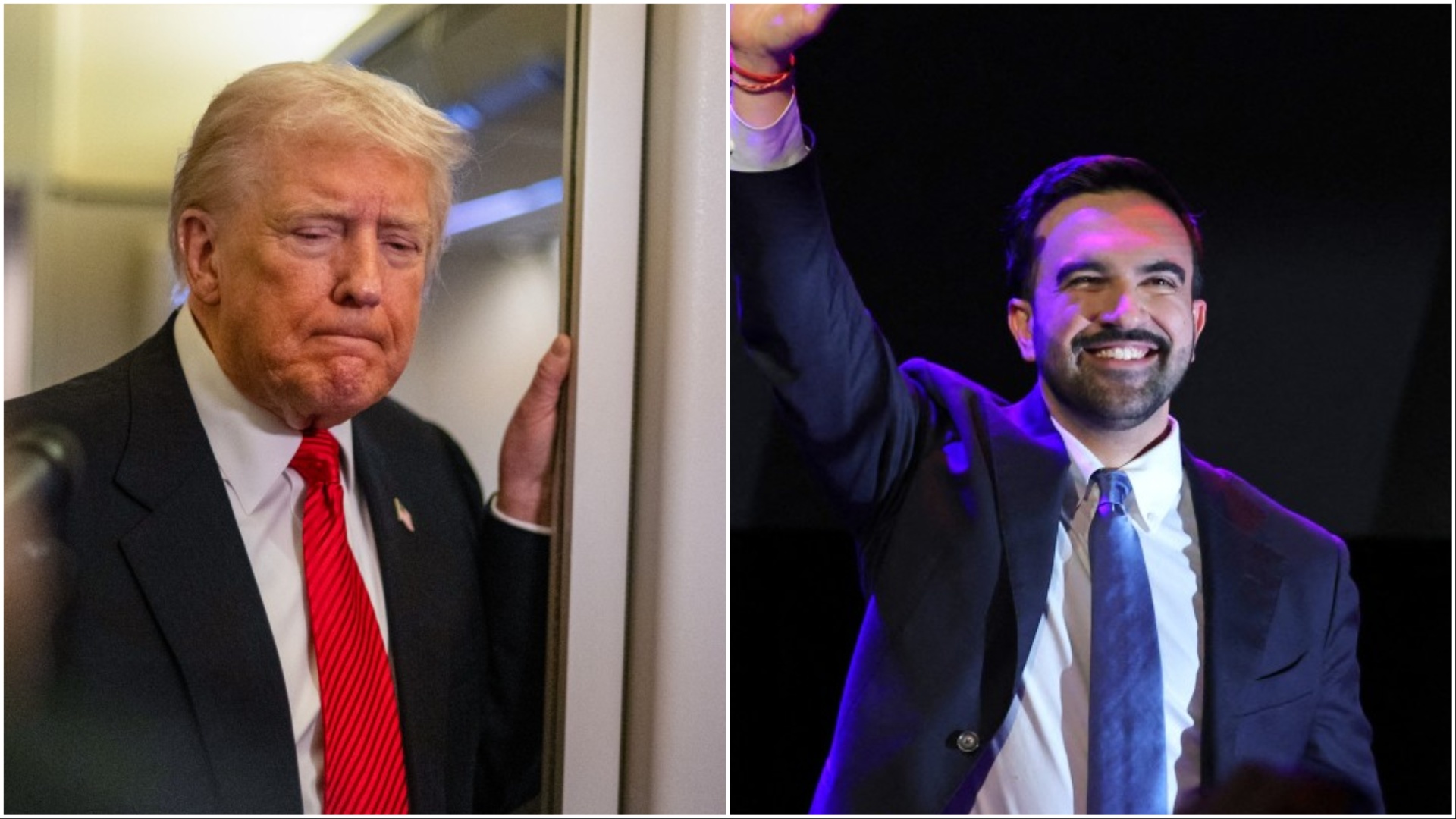 Trump's first comment on Zohran Mamdani's victory, what did he say?