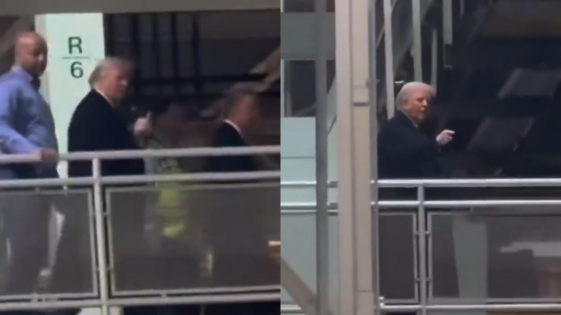Trump flips off worker during Ford plant tour