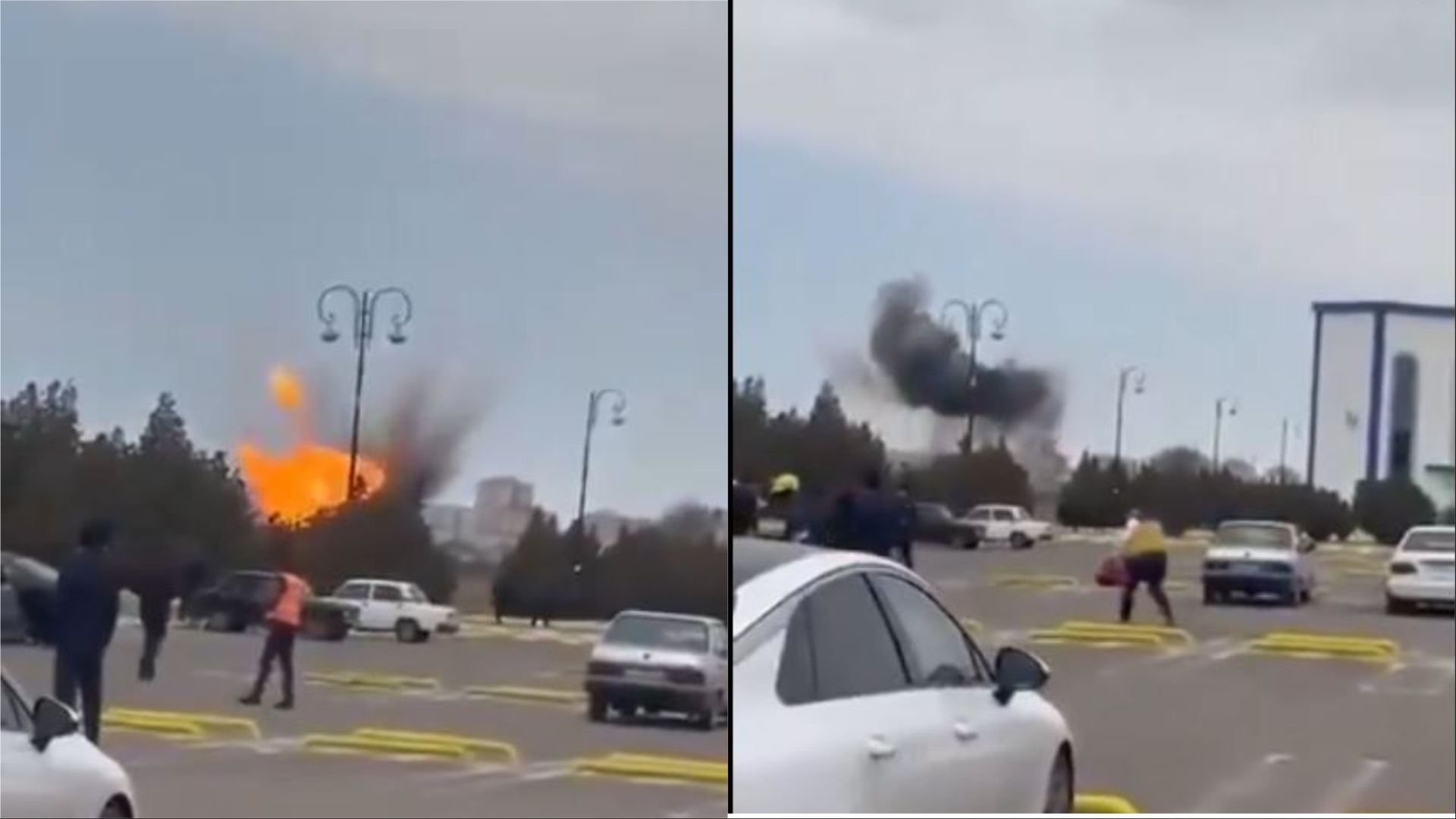 Iranian missiles, drones hit near Nakhchivan Airport in Azerbaijan