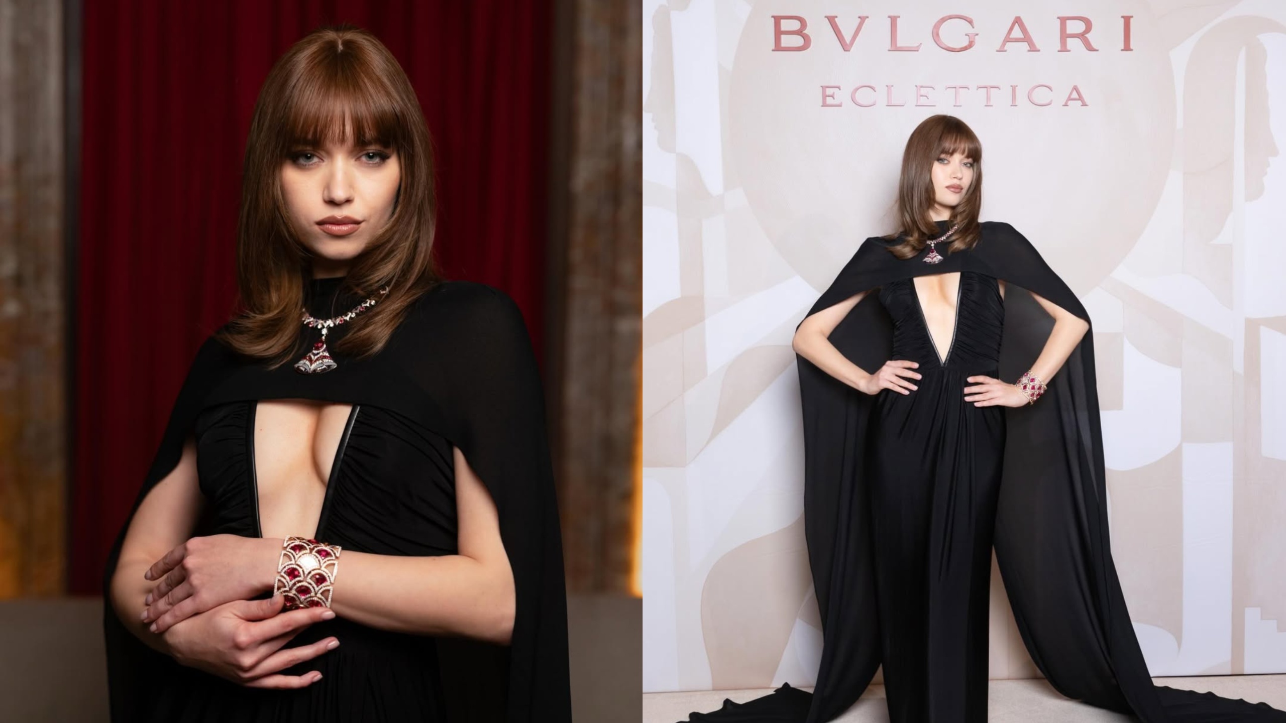 Afra Saraçoğlu stuns at Bvlgari high jewelry event in Milan
