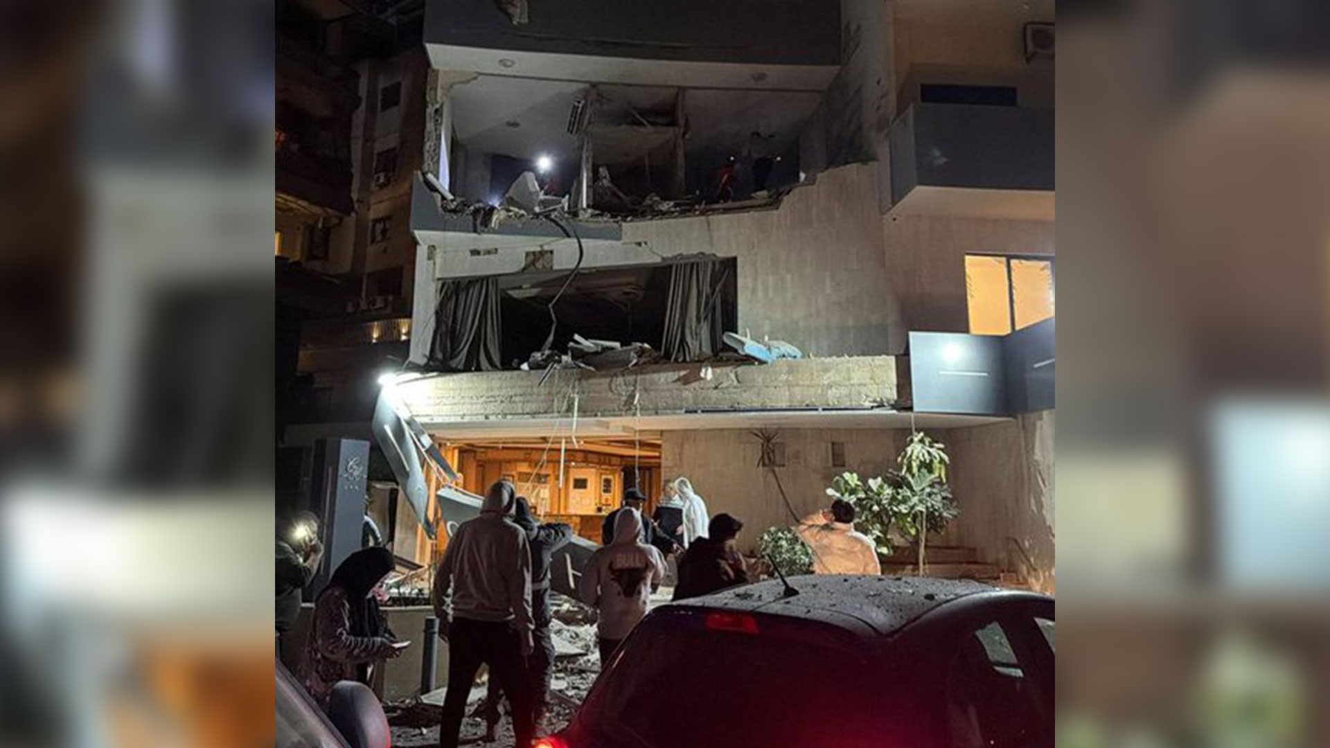 Israeli airstrike hits Comfort Hotel in Lebanon's Christian suburb