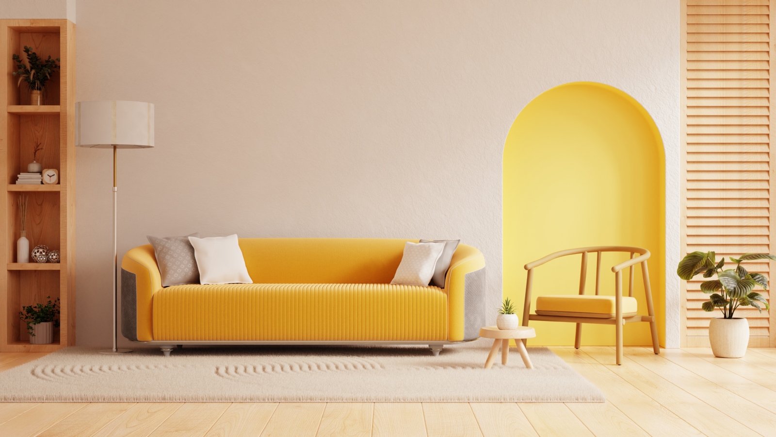 تأثير الألوان في ديكور المنزل على المزاج والطاقة