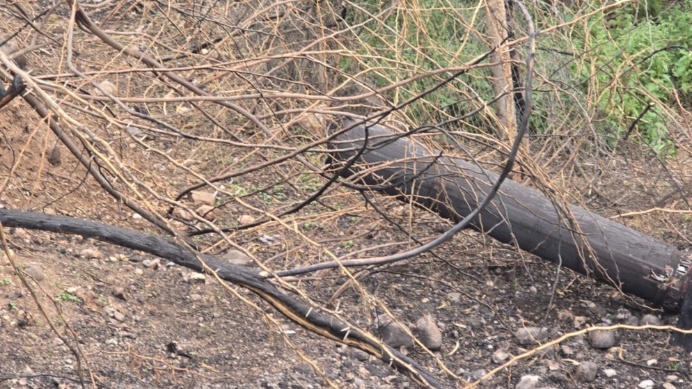 سقوط شظايا في شمال الأردن يتسبب بانقطاع الكهرباء عن عدة مناطق