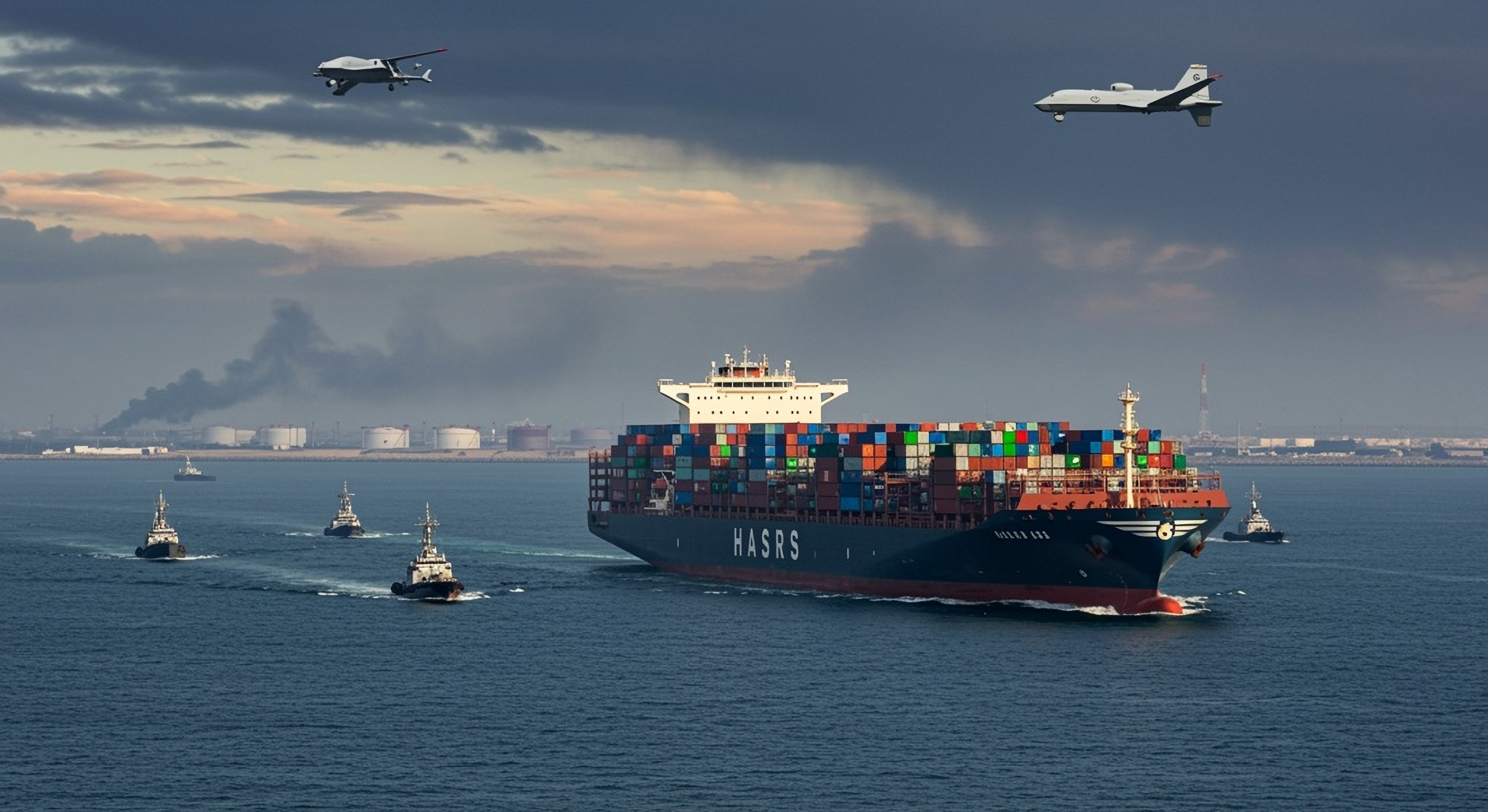 تراجع حاد في الملاحة بمضيق هرمز رغم وقف إطلاق النار