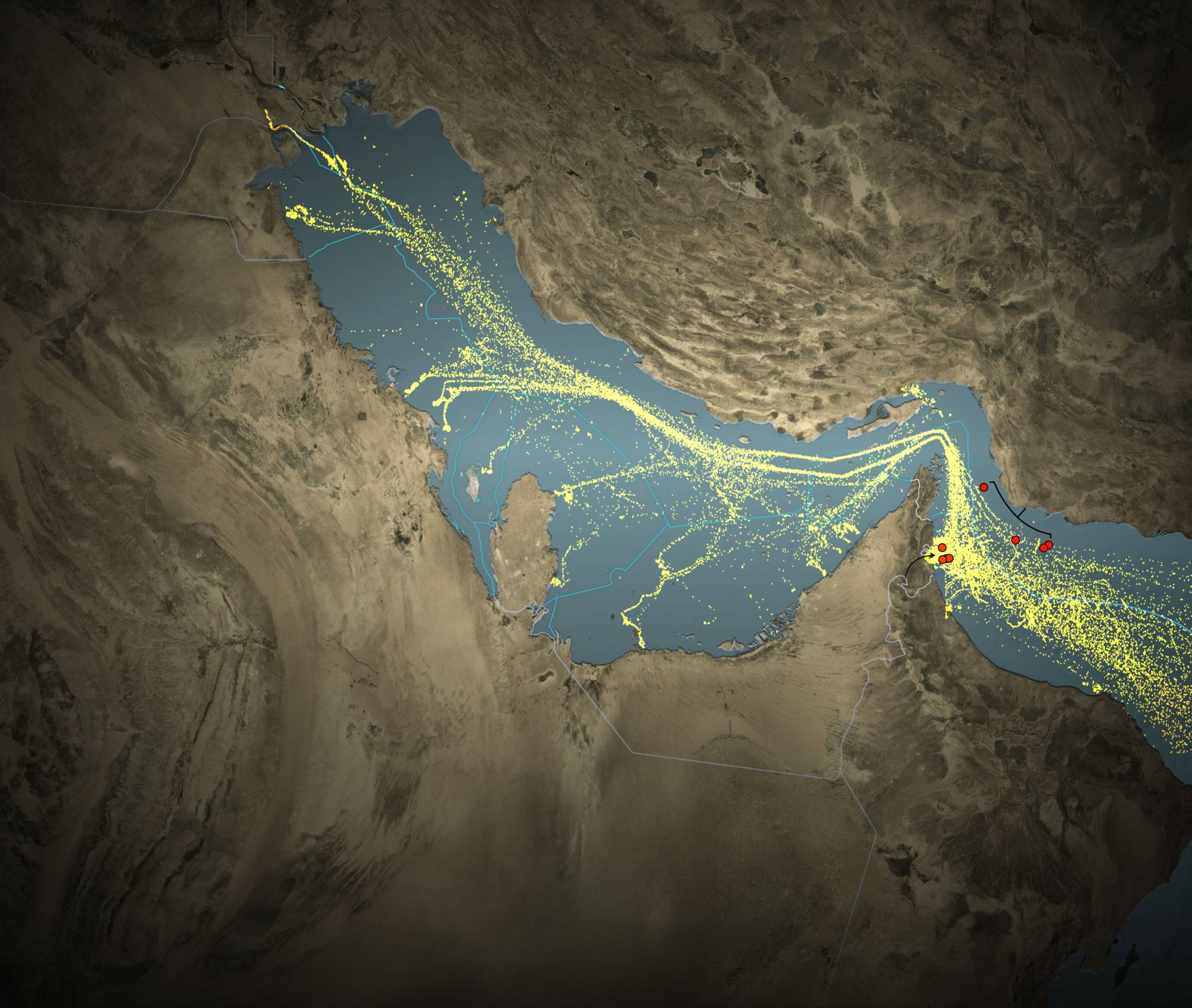 33 سفينة تعبر 