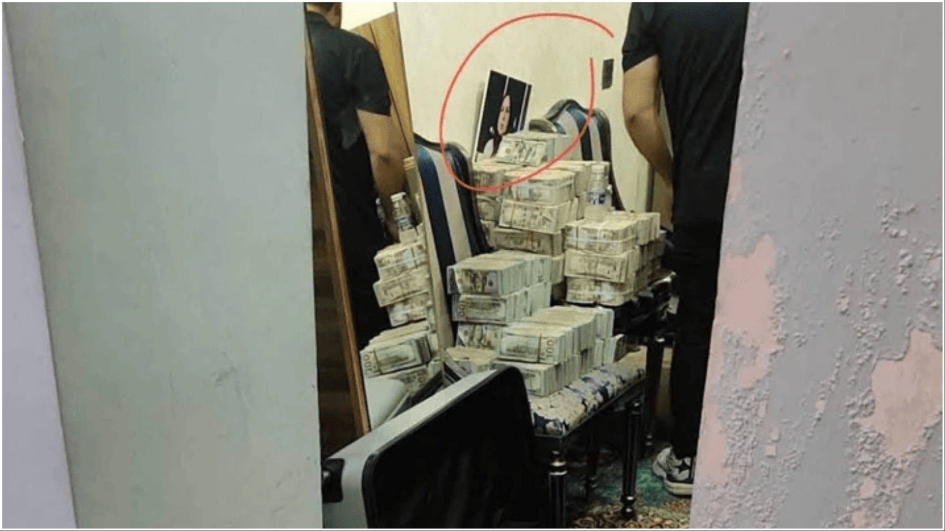 Piles of money, gold found inside Iraqi MP Alia Nassif's house