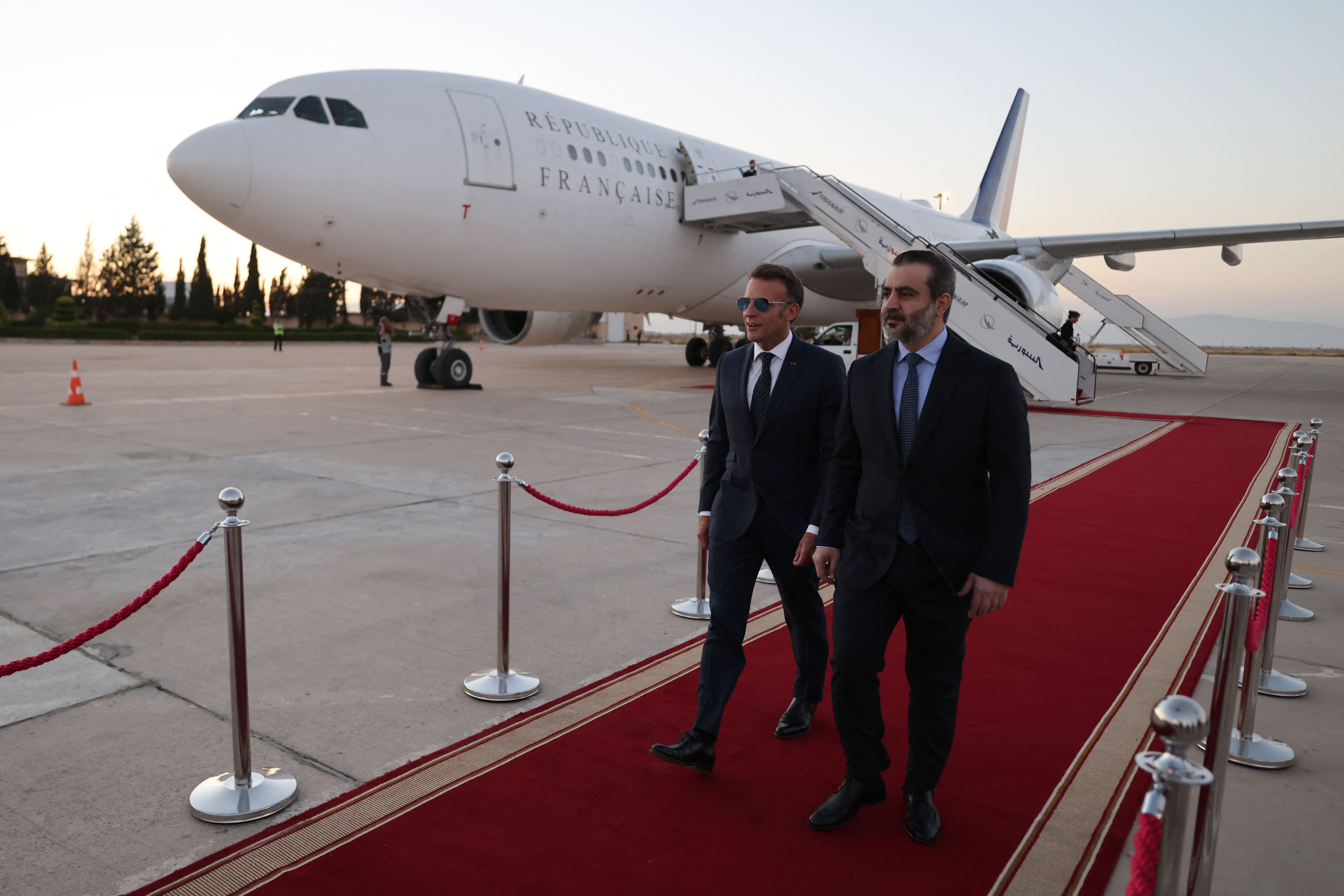 Macron becomes first Western leader to visit Damascus since Assad's fall