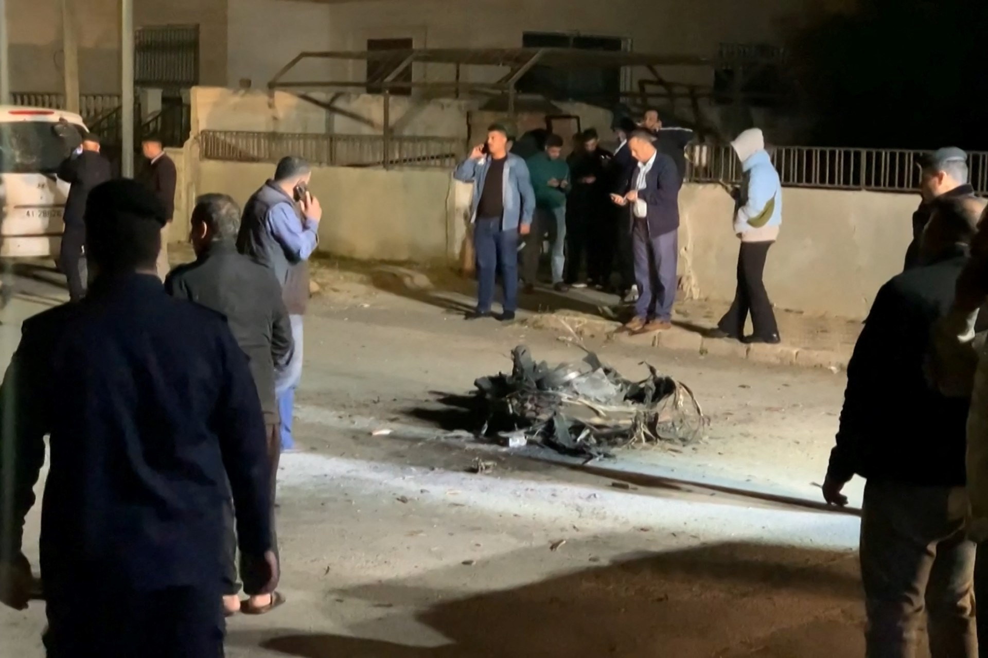 Drone remains found in a house in Karak, Jordan