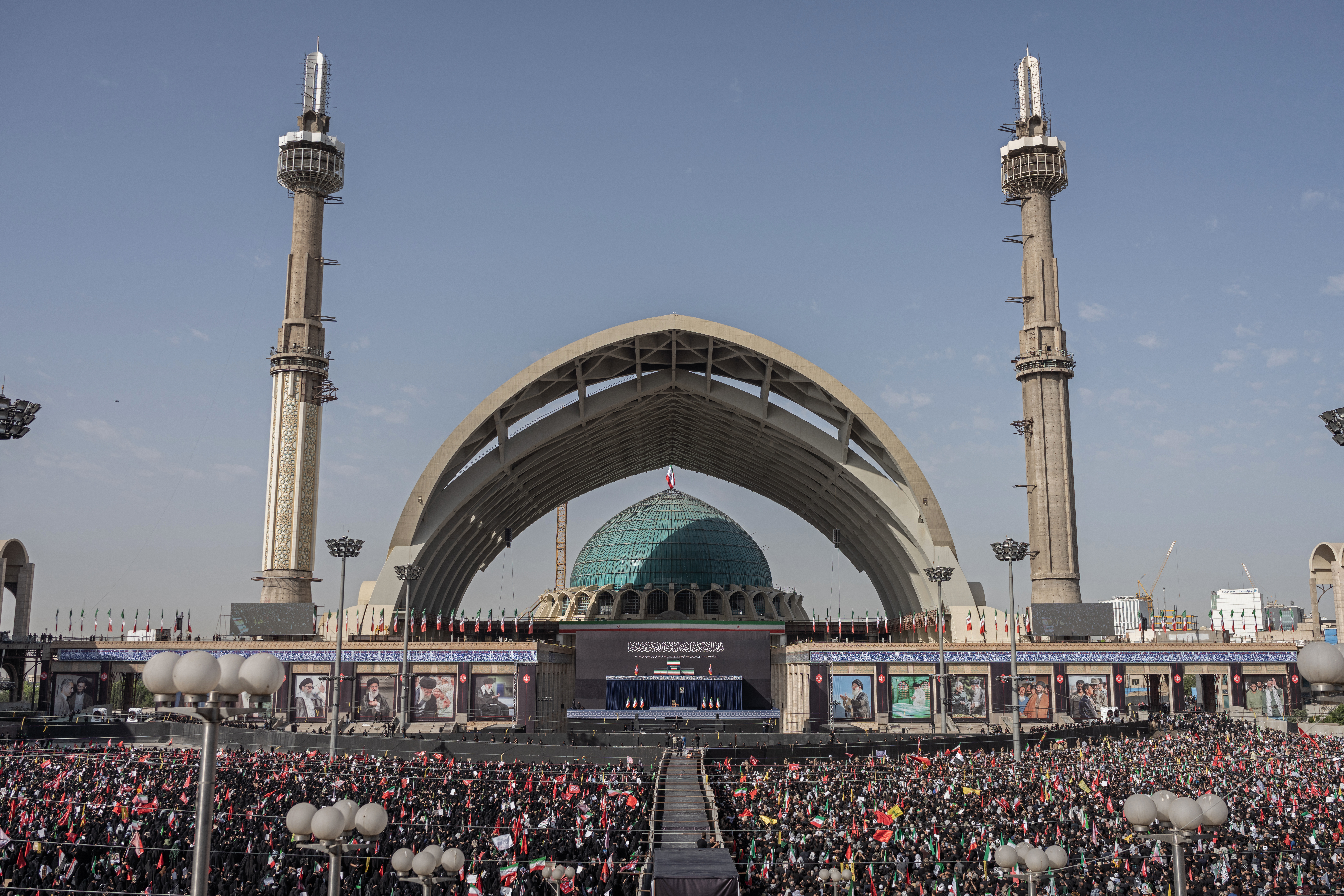 Millions bid farewell to Khamenei as Trump and Netanyahu prepare to meet