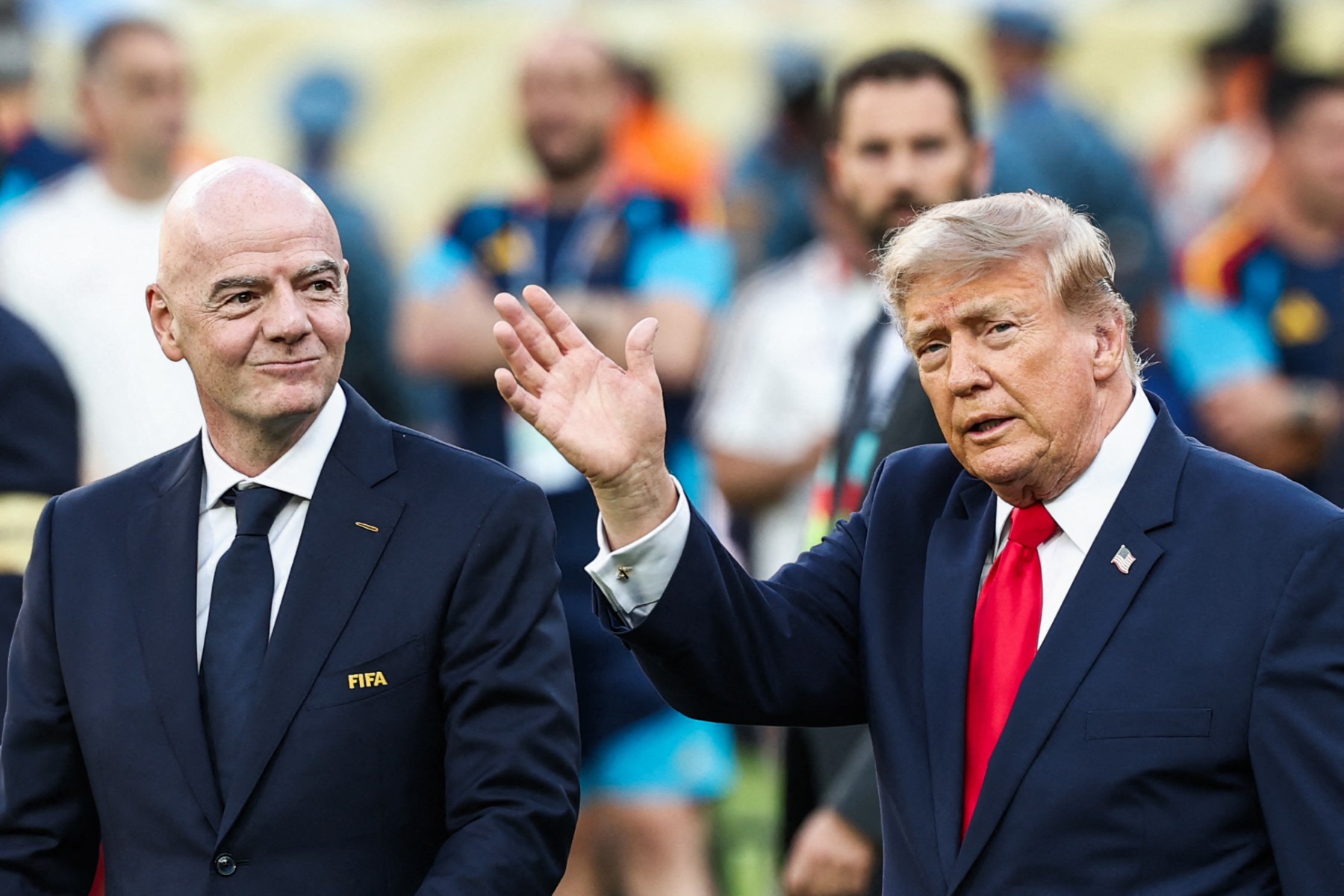 Trump wants FIFA’s Infantino to become UN Secretary General