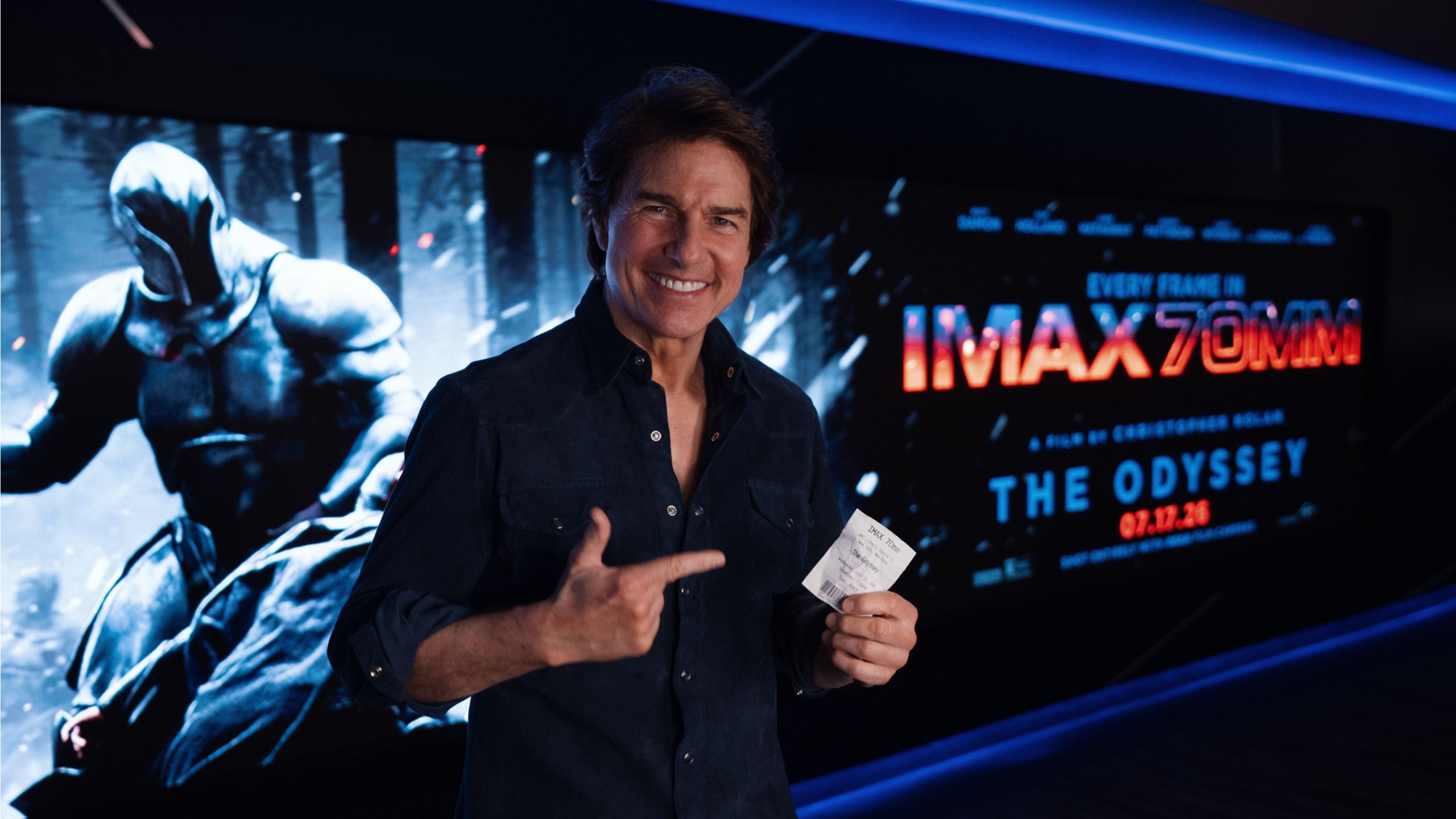 Tom Cruise buys AMC workers tickets to watch The Odyssey