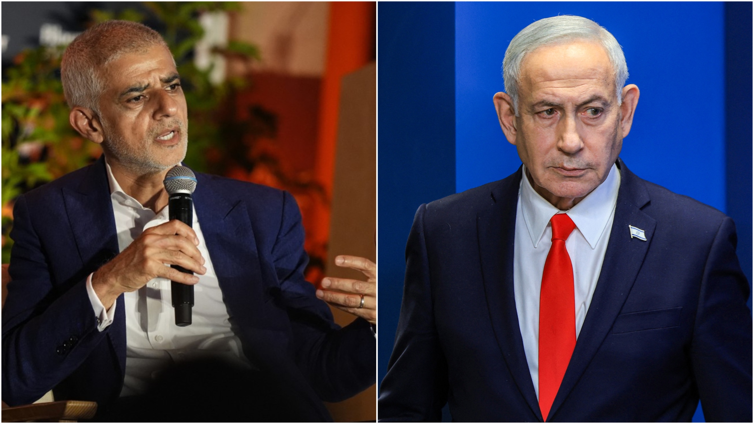 Sadiq Khan attacks Netanyahu, says Israeli leader "Not Welcome" in London
