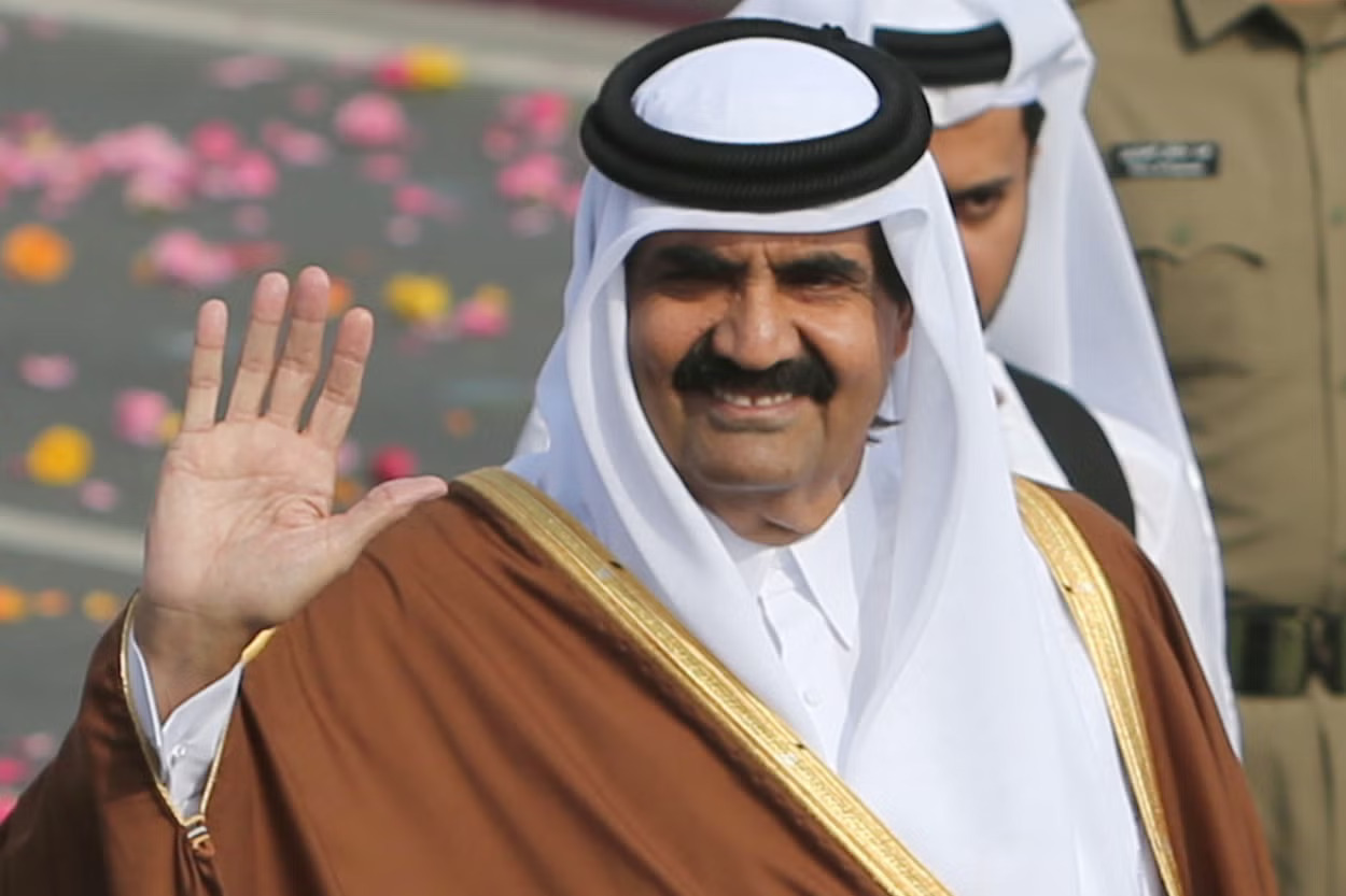 Sheikh Hamad bin Khalifa Al Thani, father of emir of Qatar, dies at 74