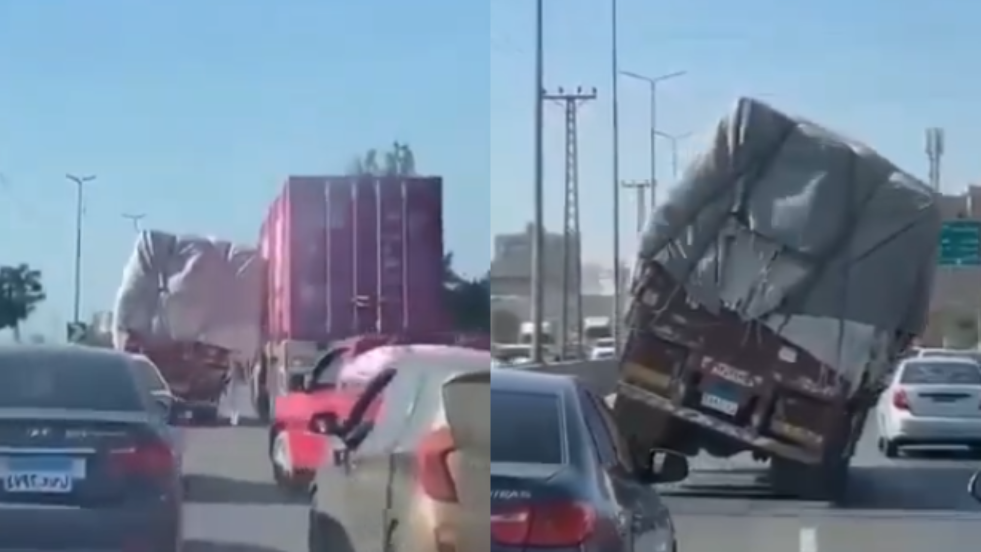 Real or AI? Heroic Egyptian truck driver prevents horrifying accident
