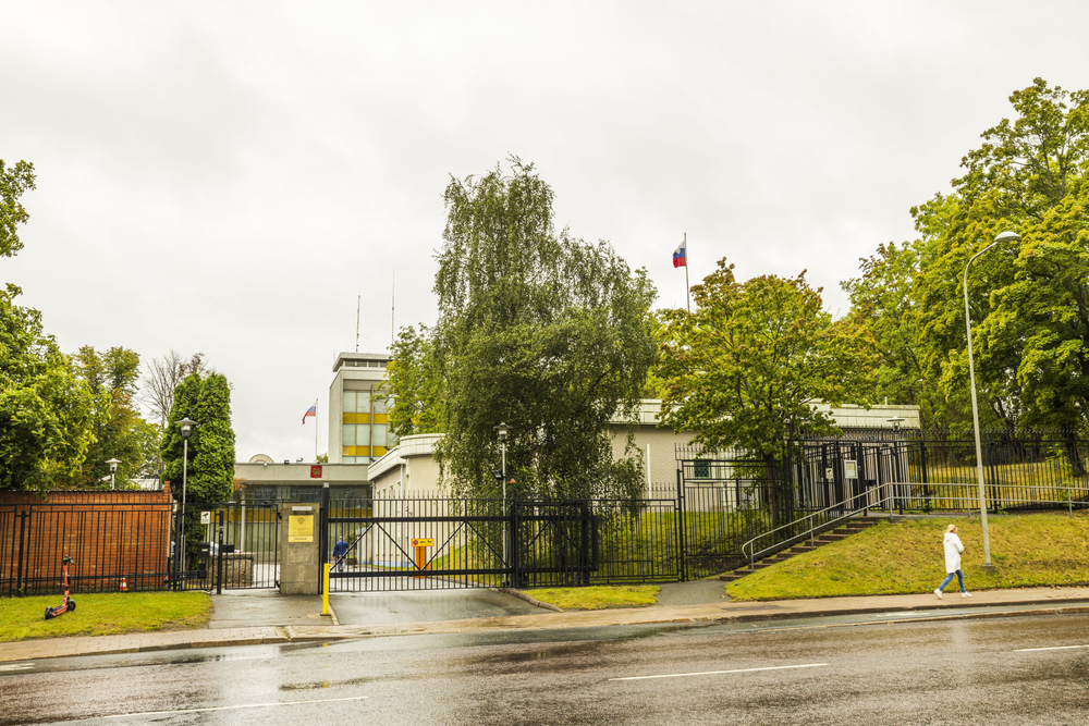 Russian Embassy in Sweden hit with drone attack