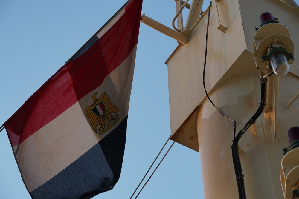 Drone strike on US ship in Egypt causes fire in port