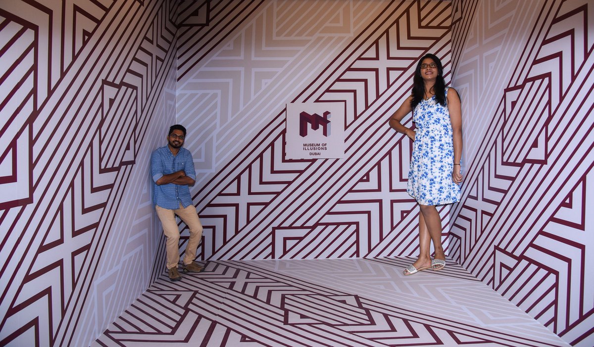Do You Believe in Magic? to the Museum of Illusions Dubai! Al